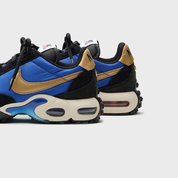 Nike Air Max Waffle SP Hyper Blue Metallic Gold Black FV6946-400 Men's 11.5 NEW - Picture 11 of 14
